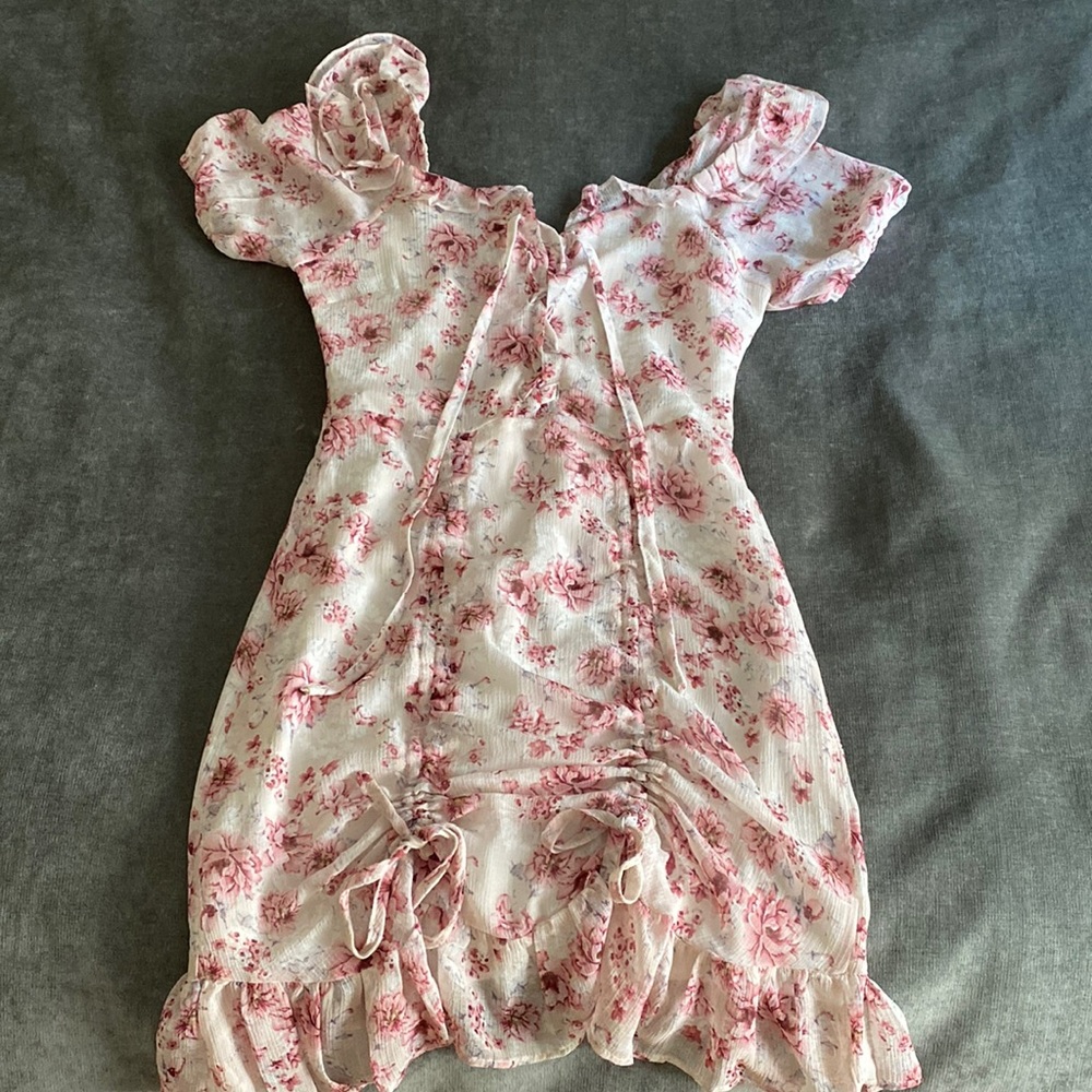 ZC WOMAN LACE UP DRESS